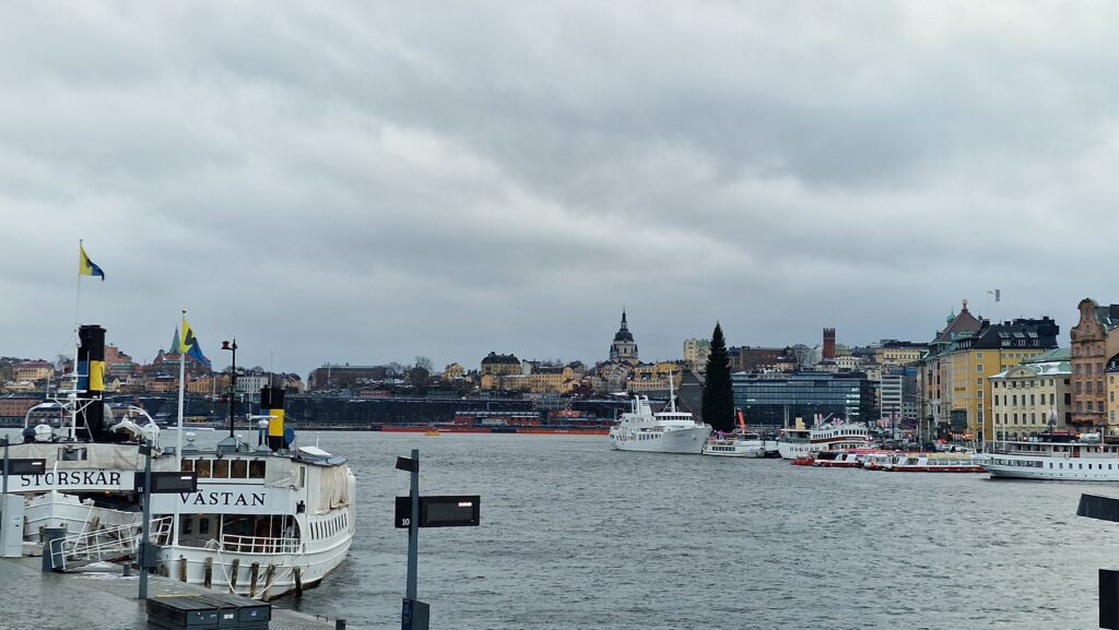 Bild över stockholms ström vår huvudstad